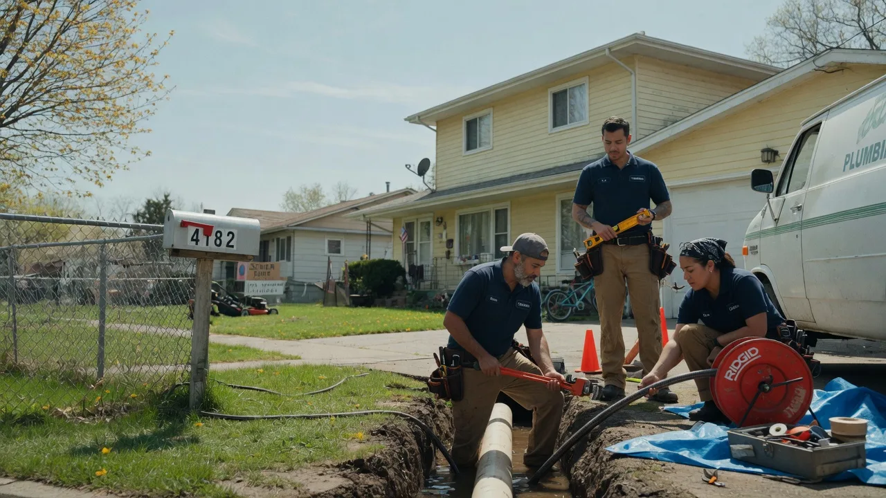 Gas Line Repair in Kewaskum, WI near me